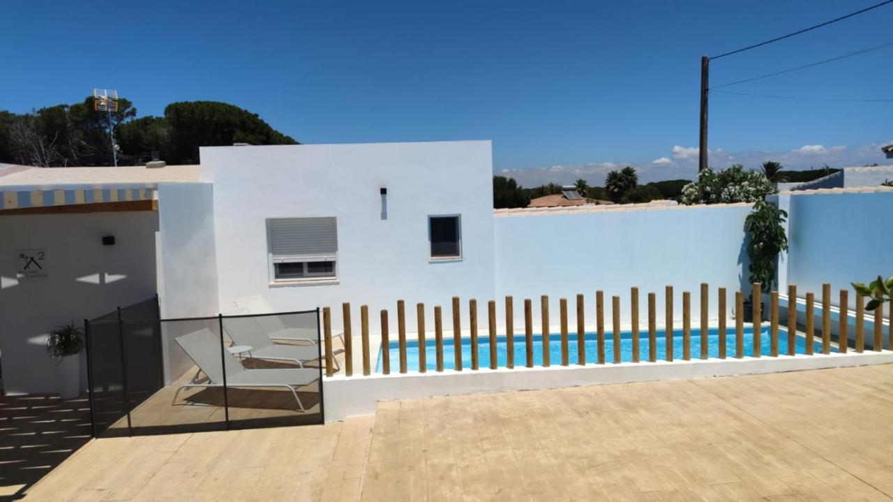 Palapa Garden Alojamientos, Piscina Privada Y Cerca Del Mar Chiclana de la Frontera Eksteriør billede